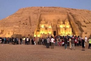 Temple of Ramses II in Abu Simbel